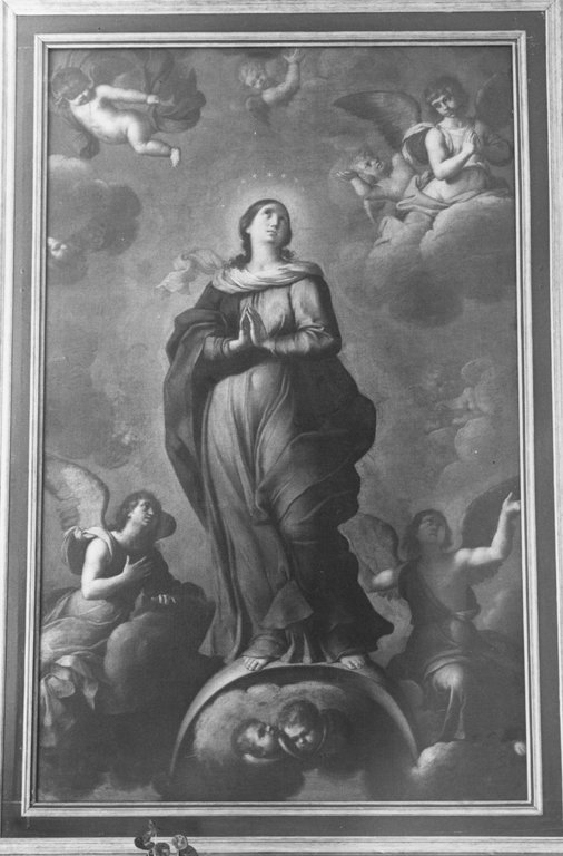 Immacolata Concezione (dipinto) - ambito romano (seconda met&agrave; sec. XVII)
